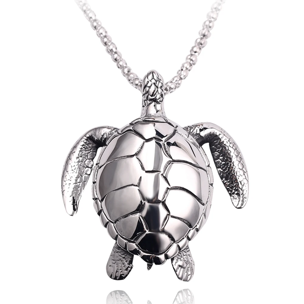 Women Alloy Sea Turtle Pendant Necklace Animal Wedding Beach Necklace Women Jewelry Gift