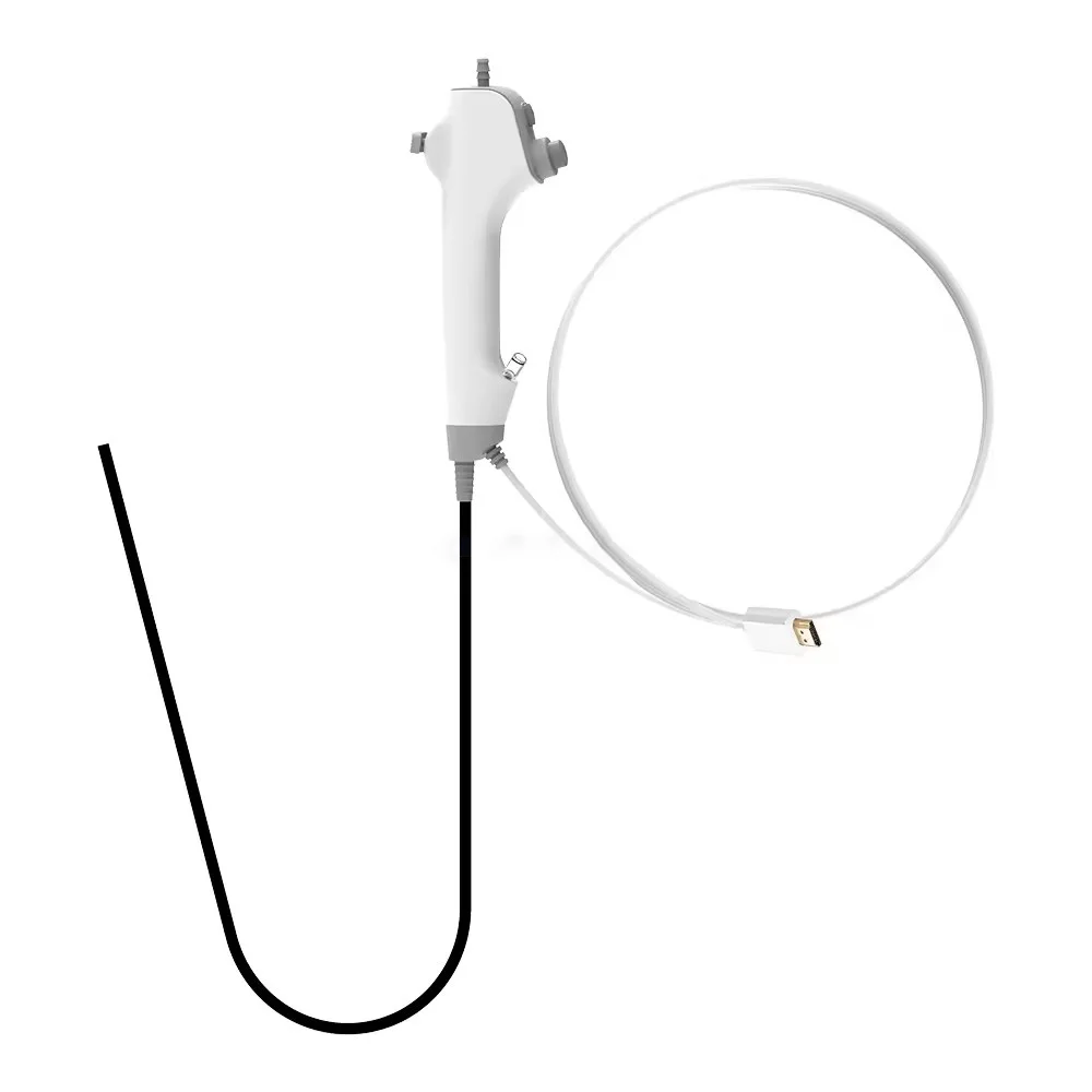 Medical Flexible Endoscope 1 Million Pixel Portable Veterinary Endoscope Disposable Bronchoscope
