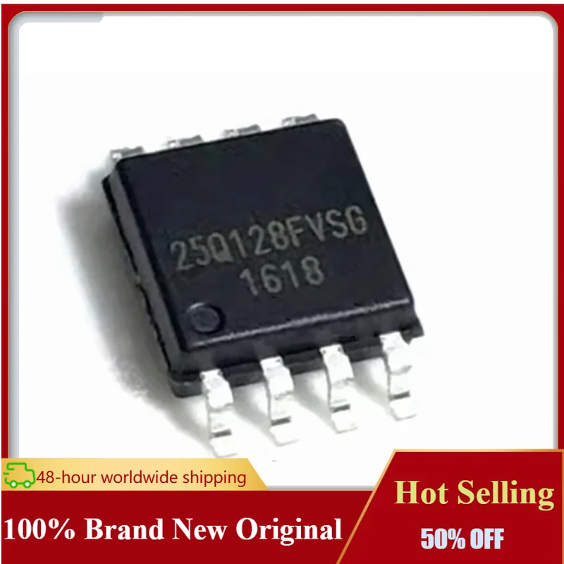 10PCS Original  W25Q128FVSG W25Q128JVSIQ  25Q128FVSG 25Q128 W25Q128FVSSIG W25Q128 SOP-8 IC chip Hot Selling