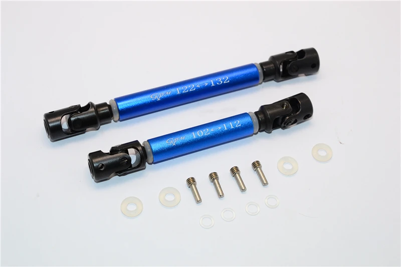 GPM STEEL ADJUSTABLE MAIN SHAFT WITH ALLOY BODY For 1/10 TRX4 DEFENDER TRAIL CRAWLER-82056-4