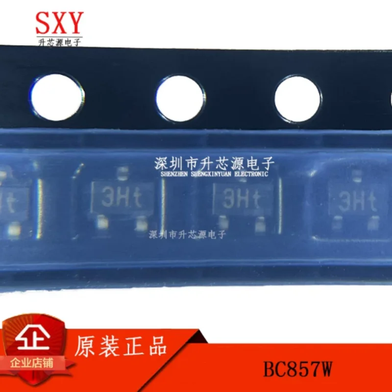 Original BC857W BC856W BC858W BC857 screen printed 3Ht SOT-23 PNP transistor