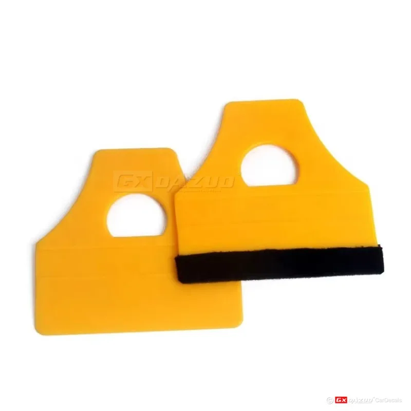 5 Pcs/Lot 9.5*9.6CM Car Decoration Wall Paper Vinyl Wrap Installation Tools Vinyl Wrapping Felt Tip Squeegee