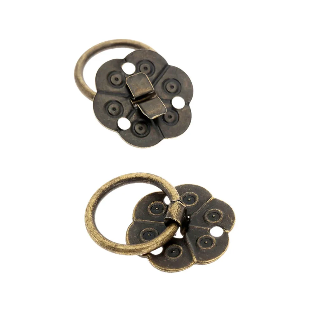

12PCS Antique Style Single Hole Drawer Handle for Cabinets Dressers Wardrobes For Furniture and Wooden Storage Boxes