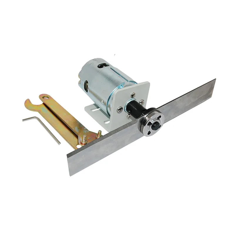 DIY Lawn Mower Set DC 12V 24V High Torque 895 Motor Manganese Steel Blade Garden Mowing Tools Mini Grass Cutting Machine Tool