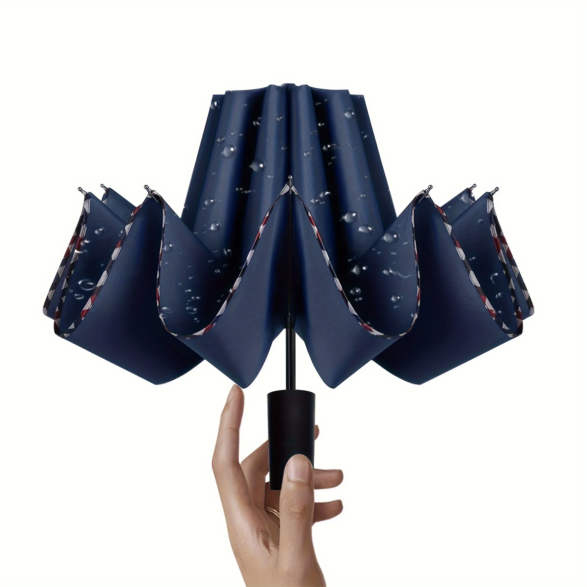 Concealed Safety Umbrella Portable telescopic handle Folding umbrella can hide small items