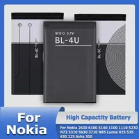 BL-4C BL-5C BL-4B BL-5B Battery For Nokia 2630 6100 5140 1100 1110 5230 N72 3310 5630 3720 N85 Lumia 925 535 630 225 Asha 300