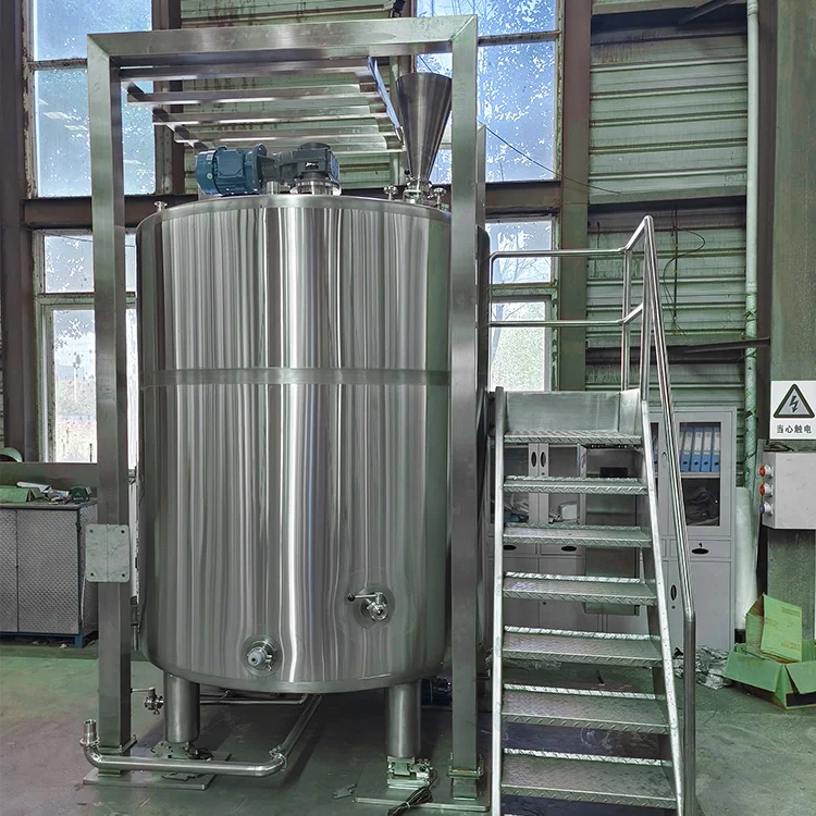 Double Wall Food And Beverages Electric Mixer Machine With Heating Or Cooling Best Price