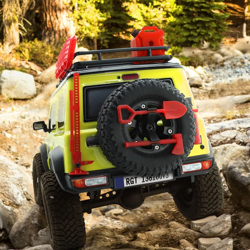 2,4 g Full Scale Fernbedienung Simulation Ruitai Rgt 136100v3 Professionelles RC Allradantrieb Off-Road-Kletterfahrzeugmodell