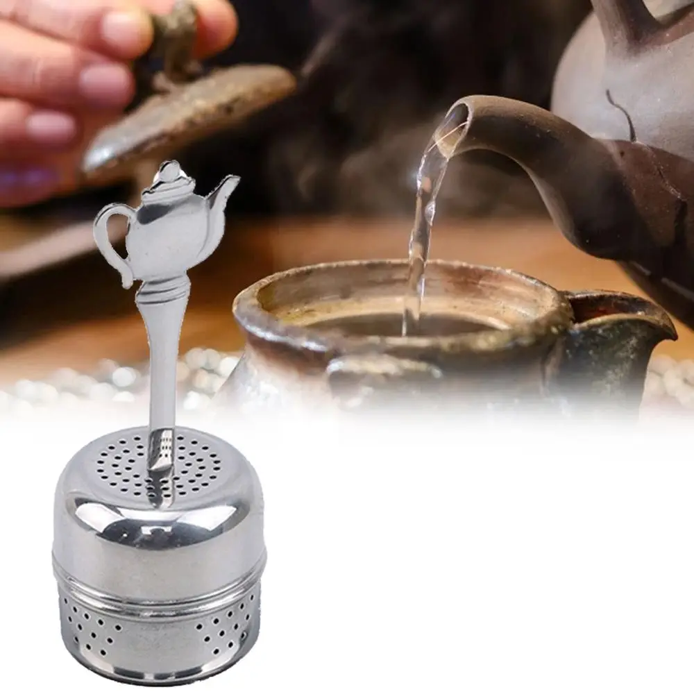 Teapot Shaped Stainless Steel Kitchen Accessories Filter Seasoning Balls Tea Strainer Tea Infuser