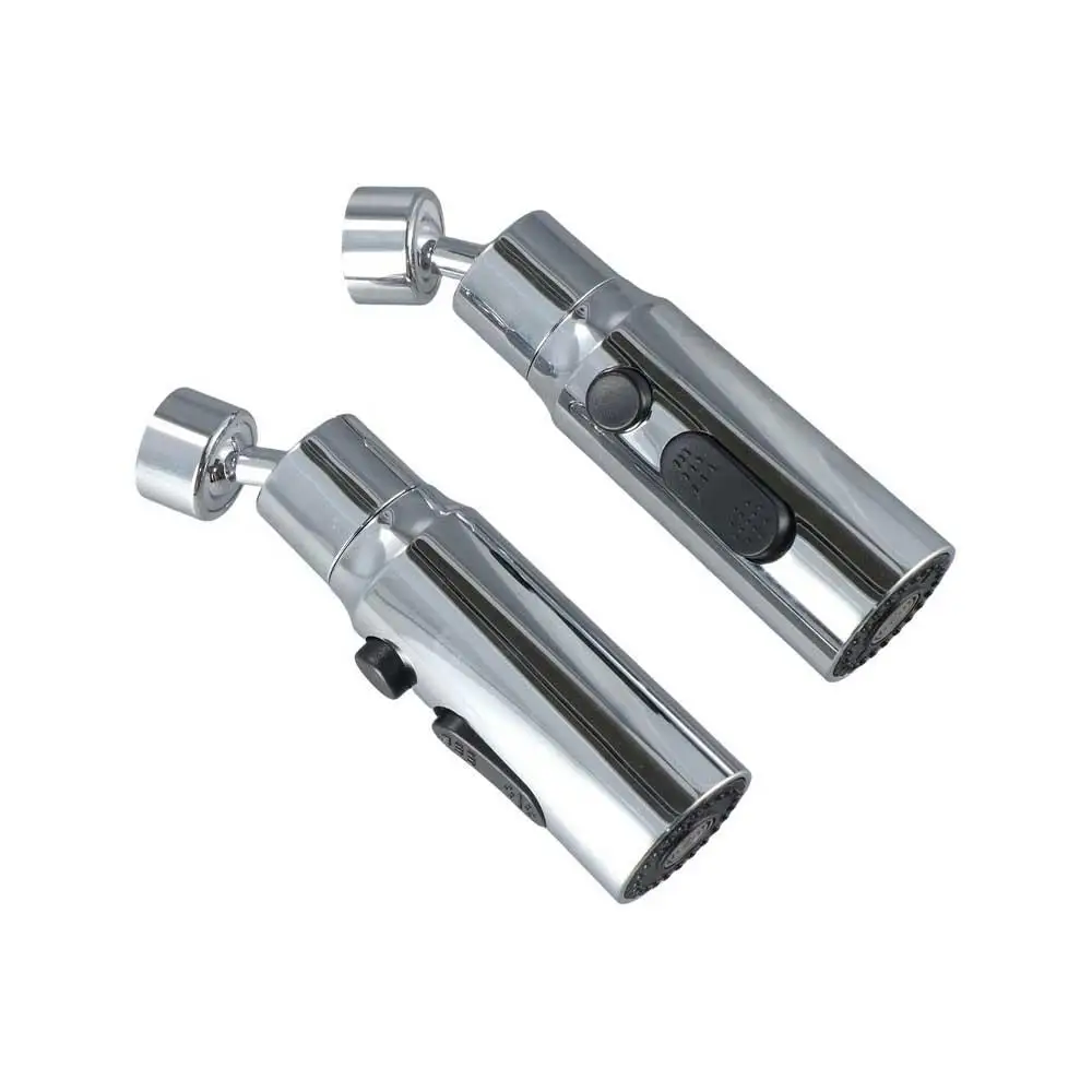 

Прочный удлинитель для смесителя с защитой от брызг, вращающийся металлический аэратор для смесителя 360° ° 3-режимная насадка для фильтра водопроводной воды для кухни