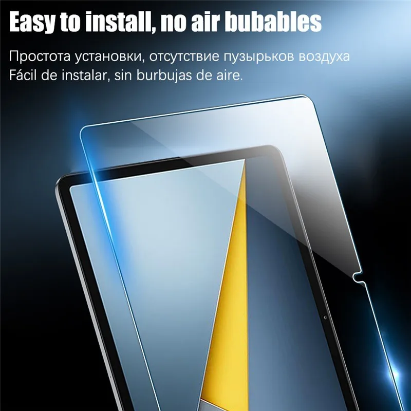 2 IN 1 Tempered Glass For Xiaomi POCO Pad X1 2025 11.2 Inch Screen Protector For Xiaomi Pad7 8 Poco PadX1 Camera Protective Film