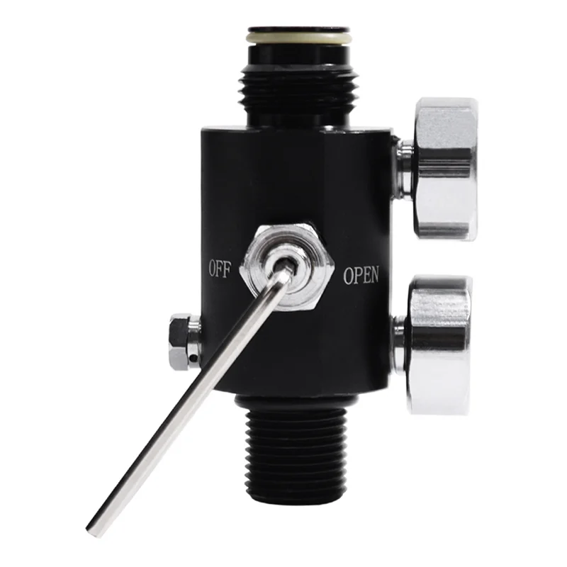 BAAG-M18 Dual Gauge Pressure Regulator Valvula Reguladora Pneumatic Air Valve Fill Station Durable Easy To Use