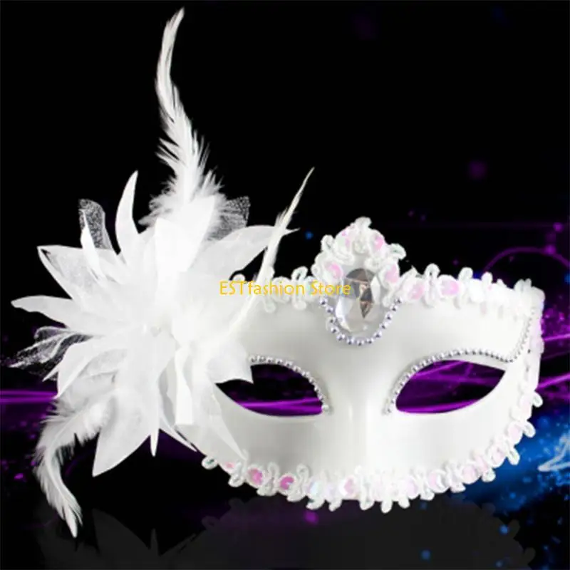 Y5GC Masquerade Wedding Carnival Mask Party Performance Mask Costume Lady Sexy Mask