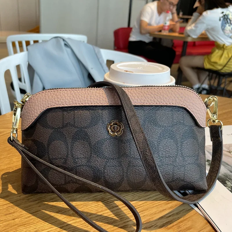 2022 New Women's Small Handbag Fashionable Single Shoulder Slant Crossbody Bag Trendy Wallet Long Phone Bag Mommy Style