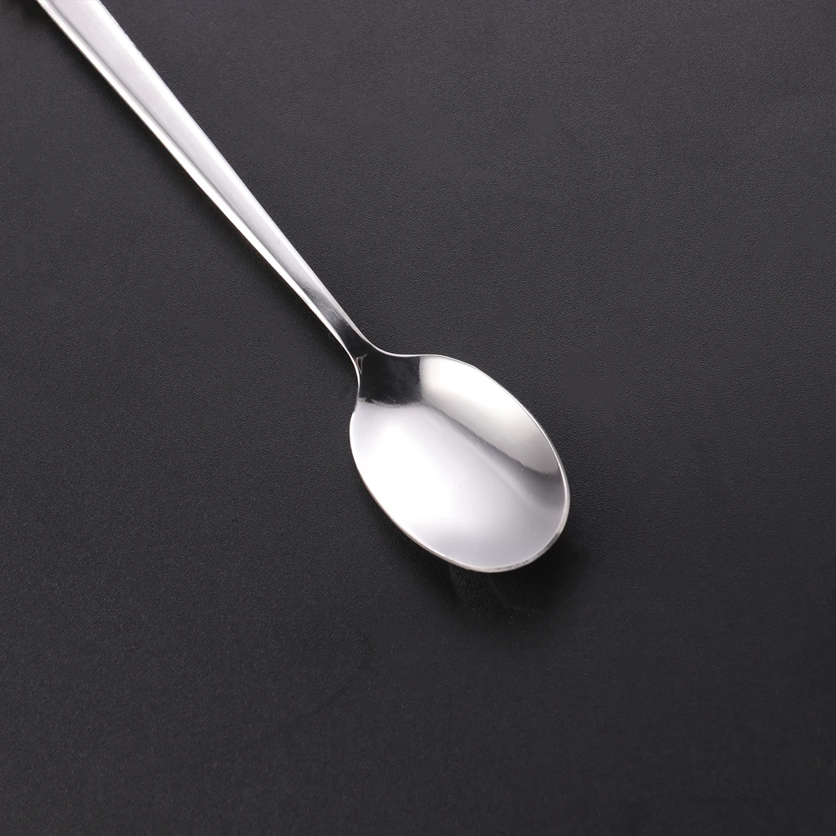 

Enamel Coffee Spoon Stainless Steel Kitchen Dessert Scoops Flower Design Mirror Finish Portable Lightweight Modern Style