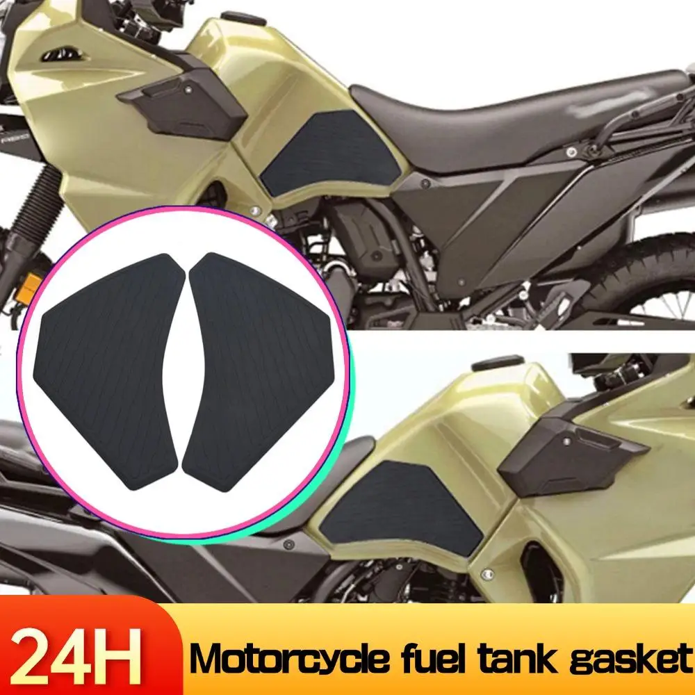 

Наклейка на топливный бак для Kawasaki KLR650 klr 650 2021 2022, противоскользящая, устойчивая к царапинам резиновая наколенница, защитная наклейка на бак