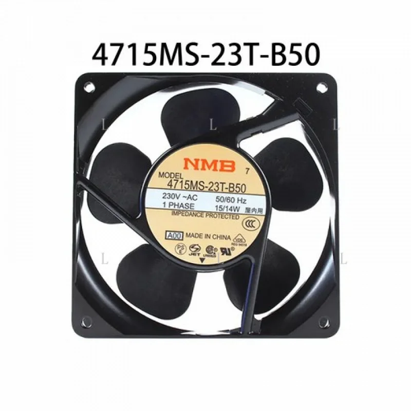 L untuk NMB Silent Cooling Fan AC 230V 15/14W 120*120*38mm 4715MS-23T-B50 A00 radiator