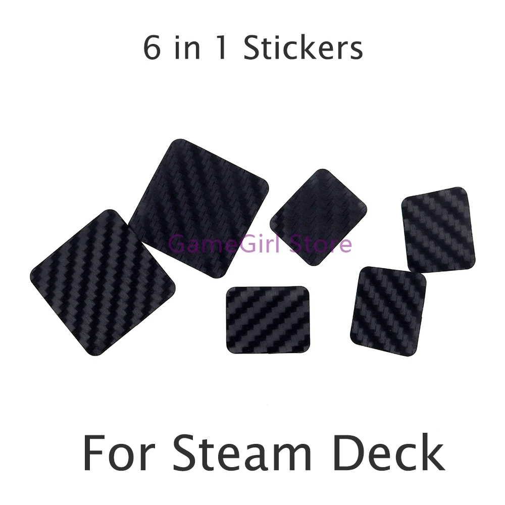 100Sets 6 in 1 Anti-scratch Wear-resistant Touchpad Button Protective Sticker For Steam Deck Game Console