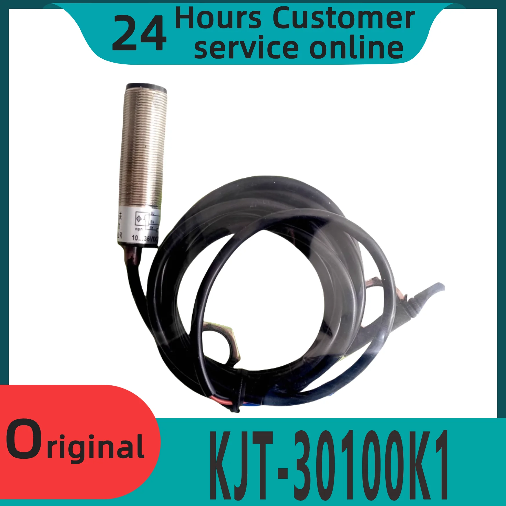 

Brand new original photoelectric switch sensor KJT-30-100K1 with adjustable diffuse reflection distance