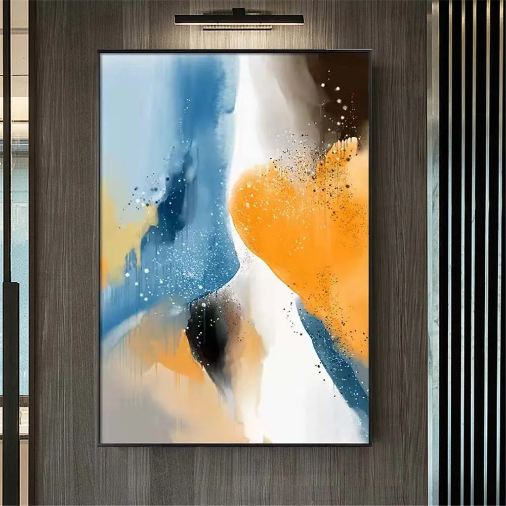 New Abstract Knife Wall Art Picture 100% Hand-Painted Modern Oil Paintings On Canvas Hang Poster For Home Room Decor Bright Life