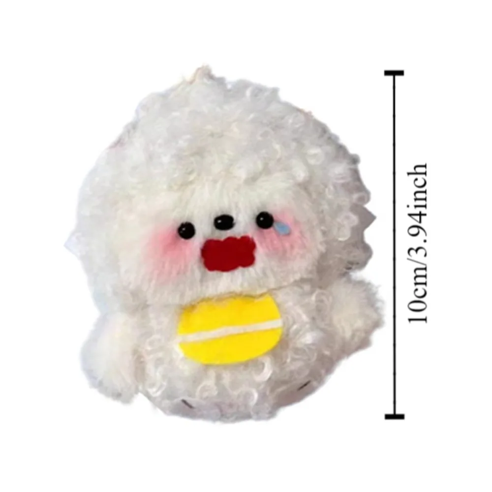 Paddi Squeeze Squeak Plush Keychain Material Pack Handmade Squeak Plush Doll Keyring Squeaking DIY Doll Plush Sheep Pendant