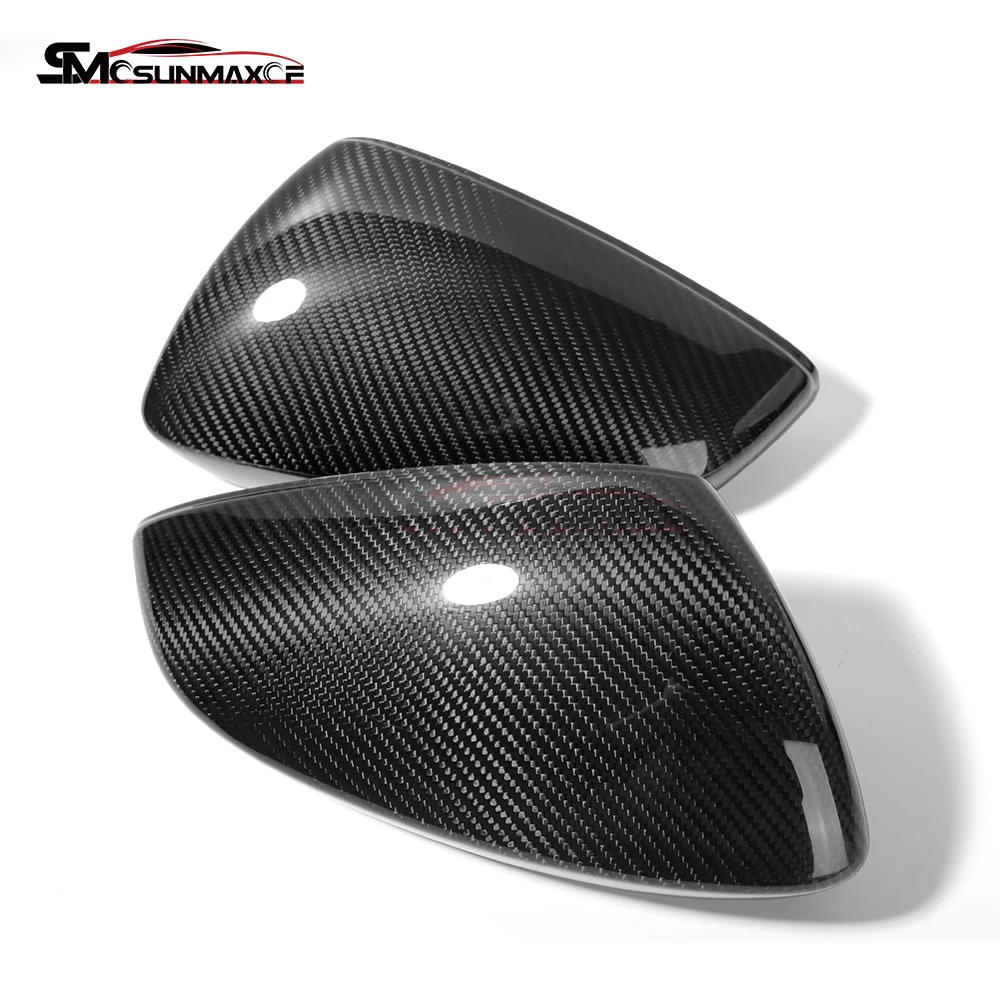 

Real Carbon Fiber Side Mirror Cover Car Exterior Rear Mirror Caps Rearview Mirror Cover For Audi A3 8Y S3 RS3 2021-2024