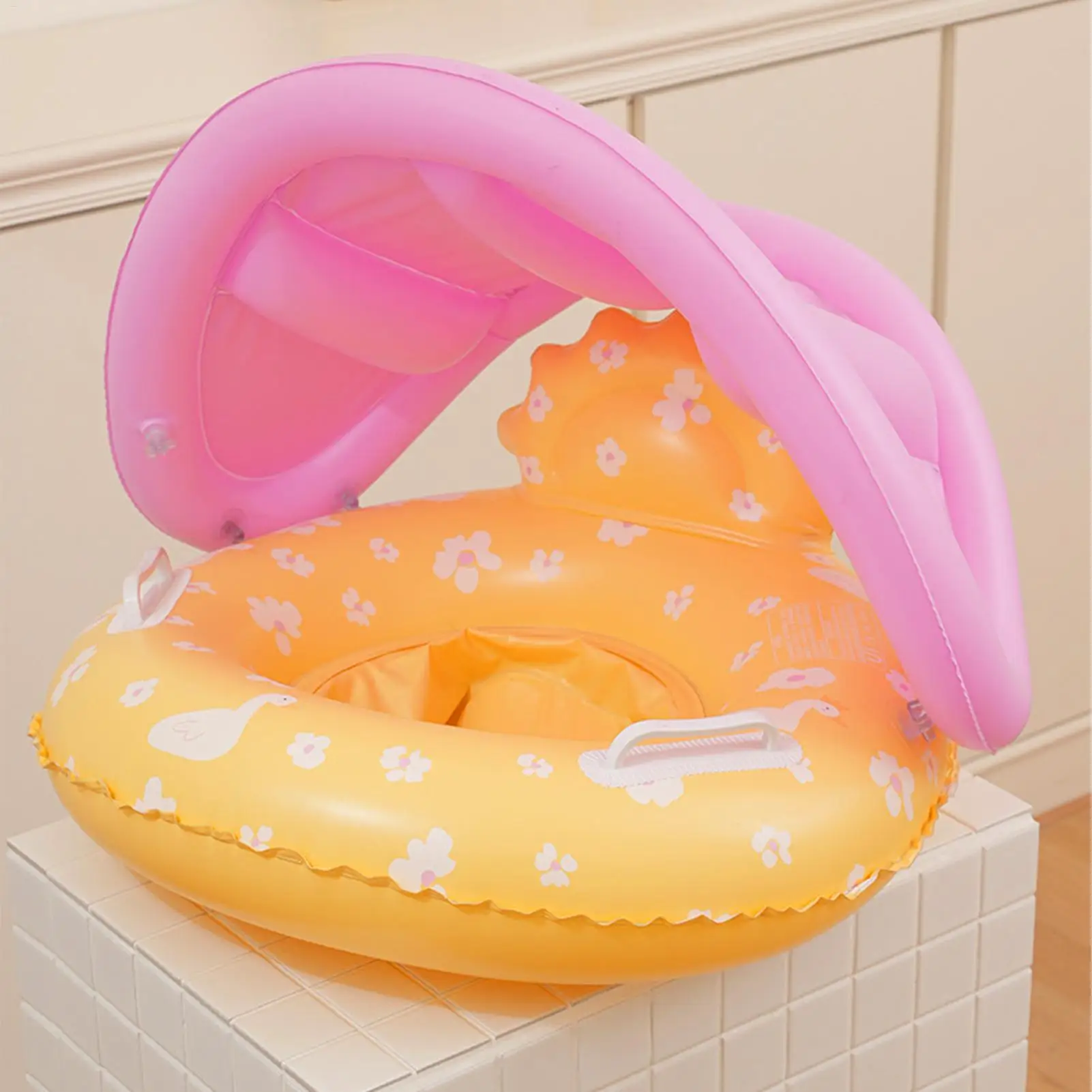 Baby Swim Ring Inflatable Toy Swimming Ring Floating Seat Swimming Circle Water Play Equipment Summer Beach Pool Party for Kids