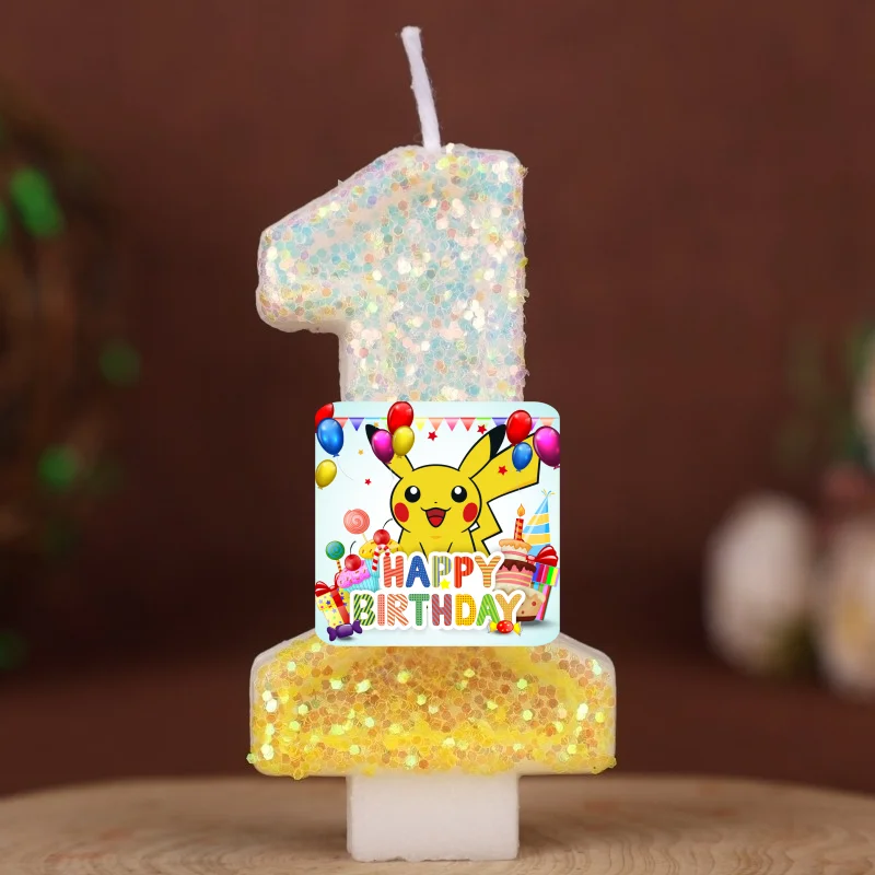 Pokemon Monster Pikachu Candle - Zebra Candle Supplies ulasan dan harga