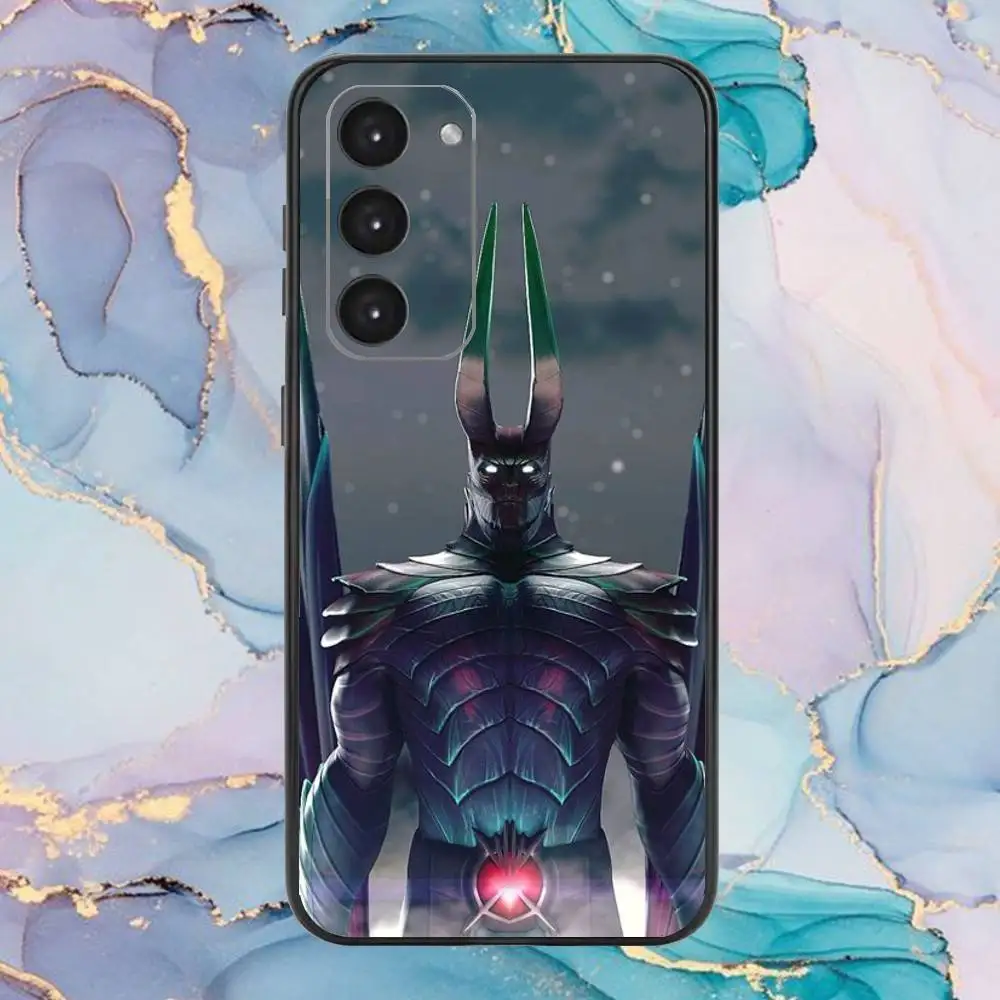 حافظة هاتف D-Dota 2 الرائعة لهاتف سامسونج جالاكسي A73، A72، A71، A70، A53، A52، A51، غطاء أسود ناعم آخر #4