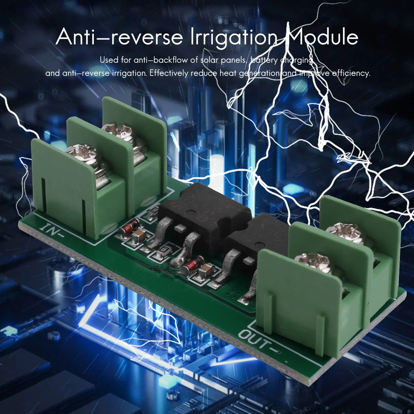 Modulo di alimentazione a corrente costante a diodo perfetto Anti-riflusso solare modulo di irrigazione Anti-inversione di ricarica della batteria