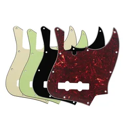 Fit USA/Mexico 10 Hole Jazz JB Bass Pickguard 4 String Guitar Scratch Plate Bass Guitar Accessories for Fender Bass Guitar Parts