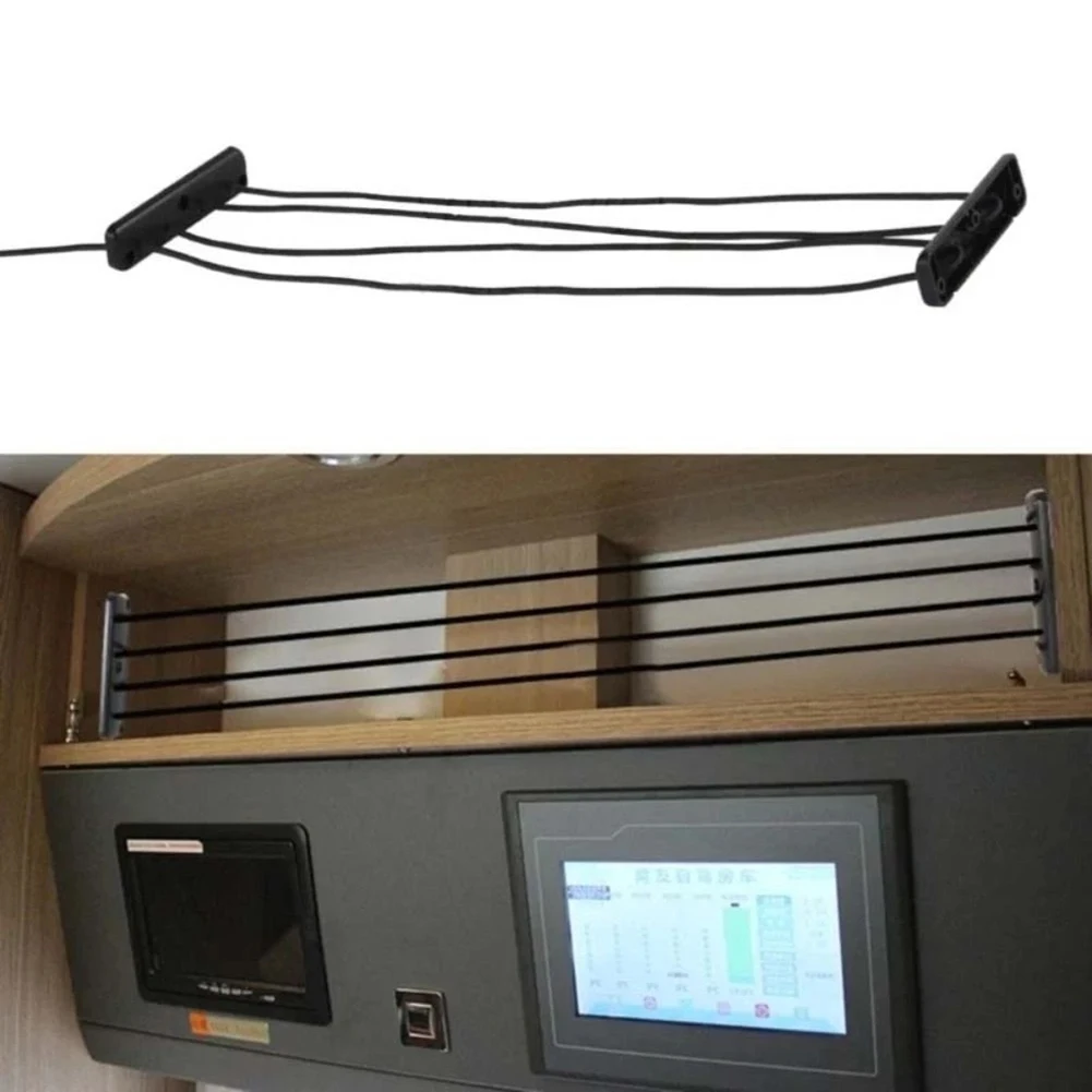 

5M Elastic Rope Fence Braket For RV Cabinet 220cm 0307043 020090543 RV Cabinet Fence Accessories Car RV Cabinet Cargo Net