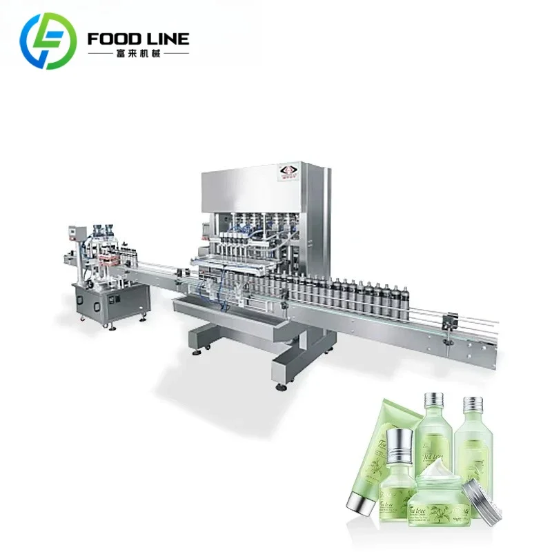 Automatic Liquid Filling & Capping Machine - High Precision for Water & Syrup Packaging