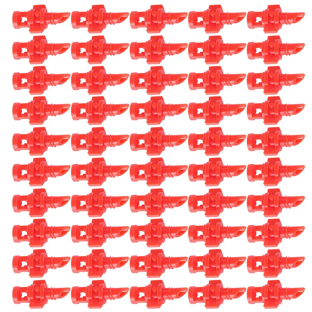 50 ST Sprinklers Micro Spray Jets Tuin Gazon Watersproeiers 90 ° 180 ° 360 ° Watering Spray Vernevelingssproeier Sprinklerirrigatie