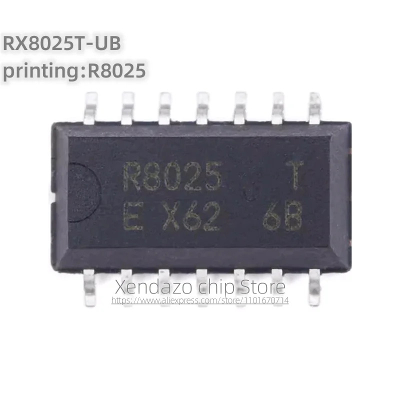 10pcs/lot RX8025T-UB RX8025T printing R8025 SOP-14 package Original genuine