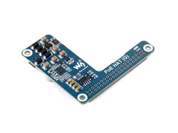 Power Over Ethernet HAT (G) For Raspberry Pi 5, 5V 5A Output, Supports 802.3af/at network standard, Raspberry Pi 5 PoE HAT