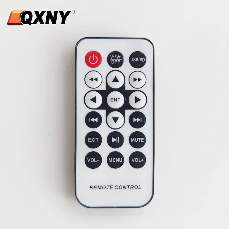 HD Vehicle Wireless 18 Keys Card Infrared Remote control for car monitor 7 inch remote control with MP5 function display