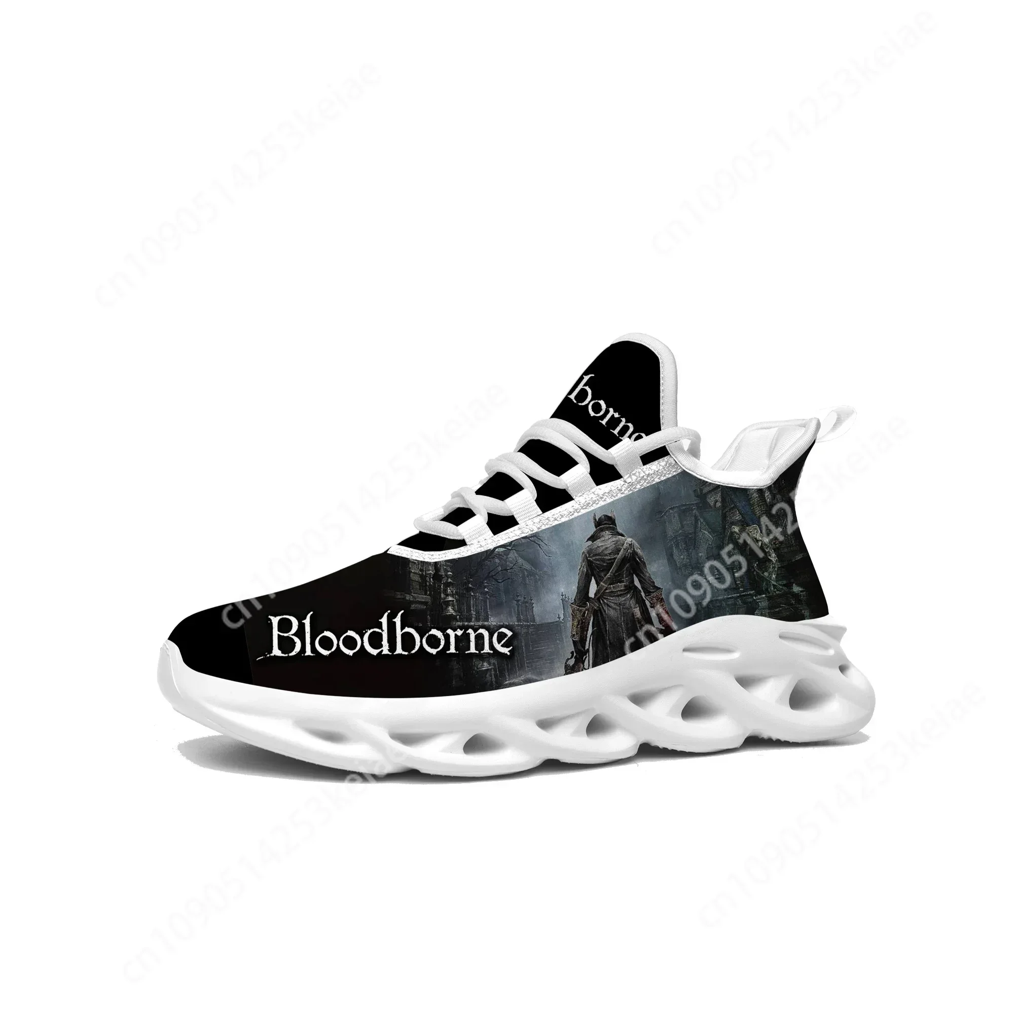 Bloodborne Sneakers Hot Cartoon Game Mens Womens Teenager Sports Running Shoes High Quality Fashion Custom Built Lace Up Shoes