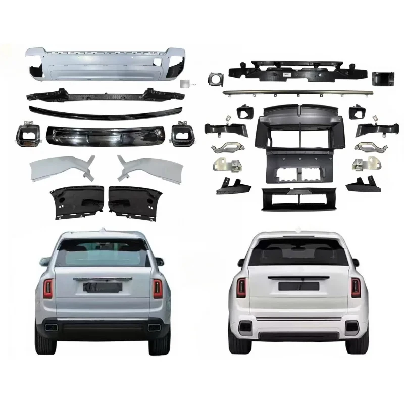 ThrustWorks  New Plastic Safety Bar With Diffuser Exhaust Bumper Cut-Outs High Quality