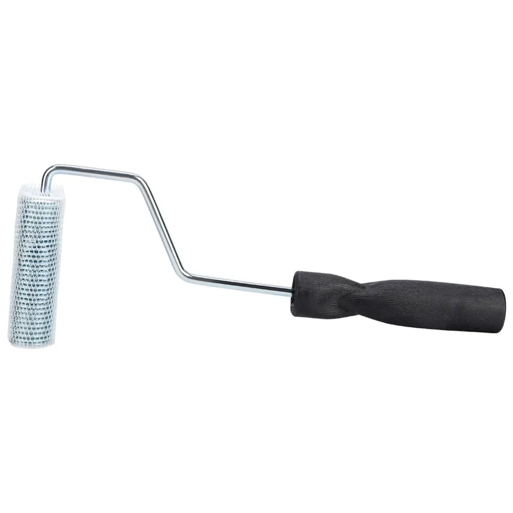 Picture 5: Aluminum Material Defoaming Roller Spring Design 3 Inch Size Needle Roller Acetone Washable Defoaming Type Defoamer Tool