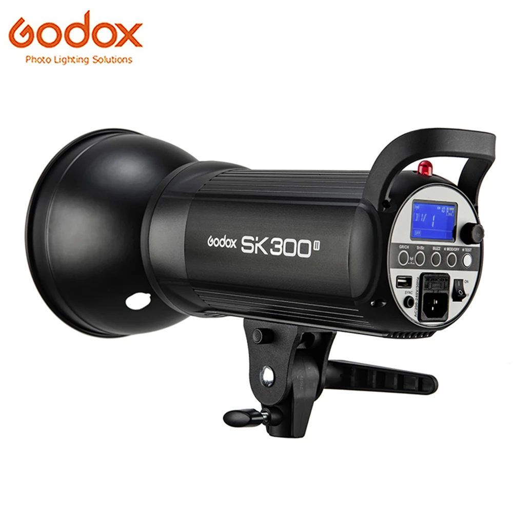 Godox SK300II 300WS GN58 2.4G Wireless X System Photo Studio Flash Light Strobe Lighting 150W Modeling Lamp