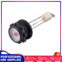 Fuel Gas Cap Build In Gauge Automobile Mechanical Liquid Level Gauge Black