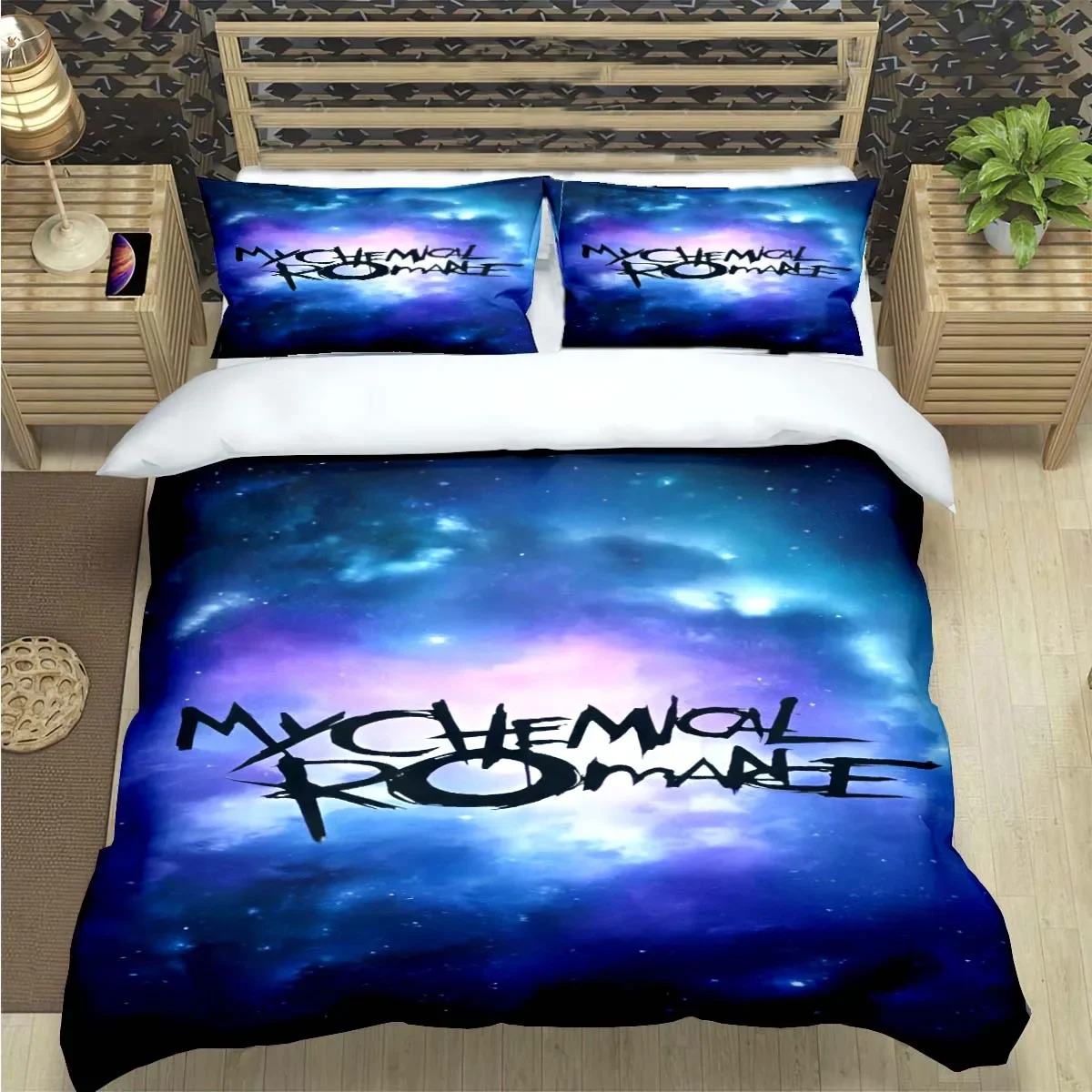 

Hot m-mikey Way-My Chemical Romance bedding sets supplies set duvet set teenagers girls cartoon double single child gift