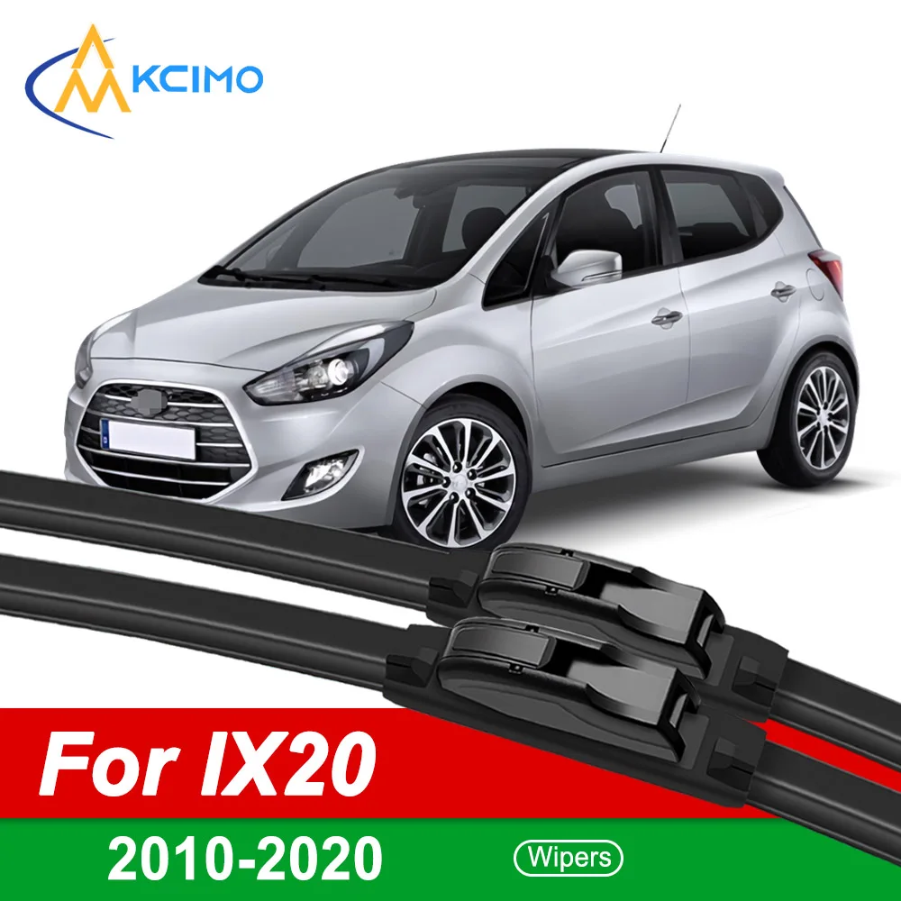 2Pcs Auto Wischer Für Hyundai IX20 2010-2020 2015 2016 2017 2018 2019 2020 Vorne Hinten wischer Klingen Pinsel Auto Zubehör 26 "+ 14"