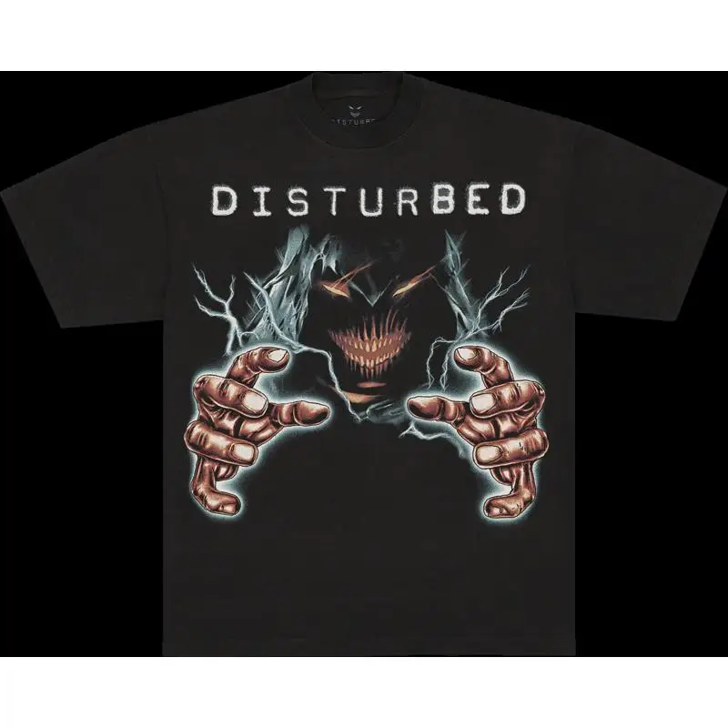 Disturbed Band Graphic T-Shirt