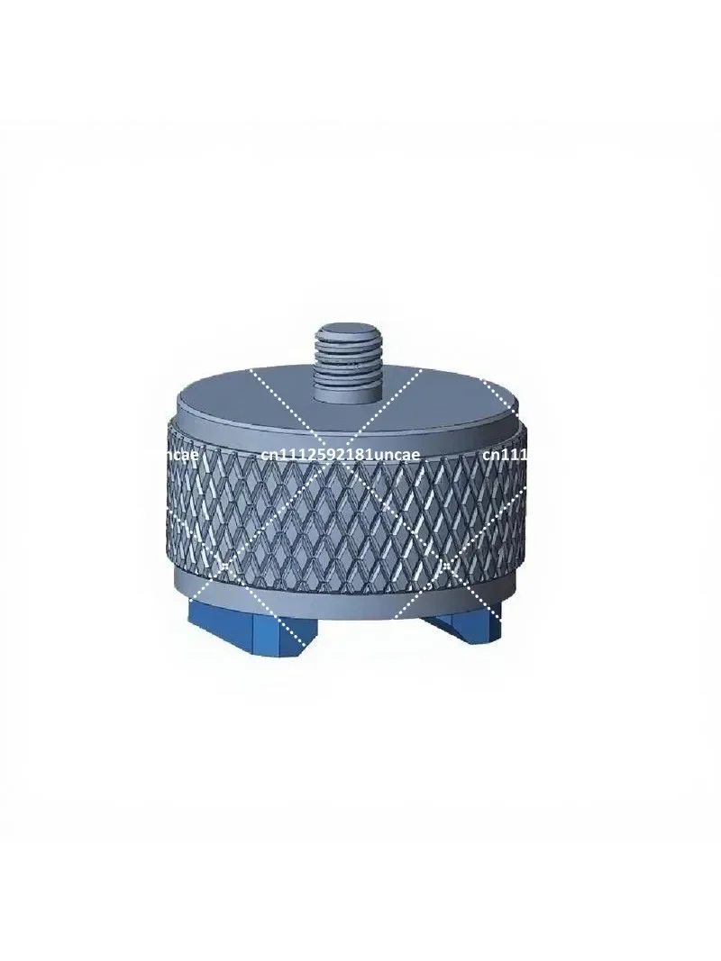 Magnetic Base Mount Vibration Sensor for Motor with Stainless Steel Magnet Holder - Industrial Equipment Monitoring