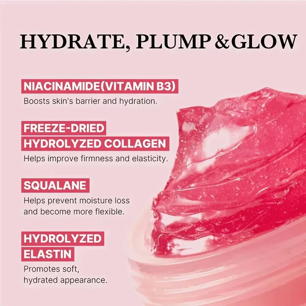 Glow Lifted Collagen Jelly Cream, Niacinamide Hydrolyzed Collagen, SAP Sagging, Renforcer la peau, Barrière Hydrater la peau, 24h