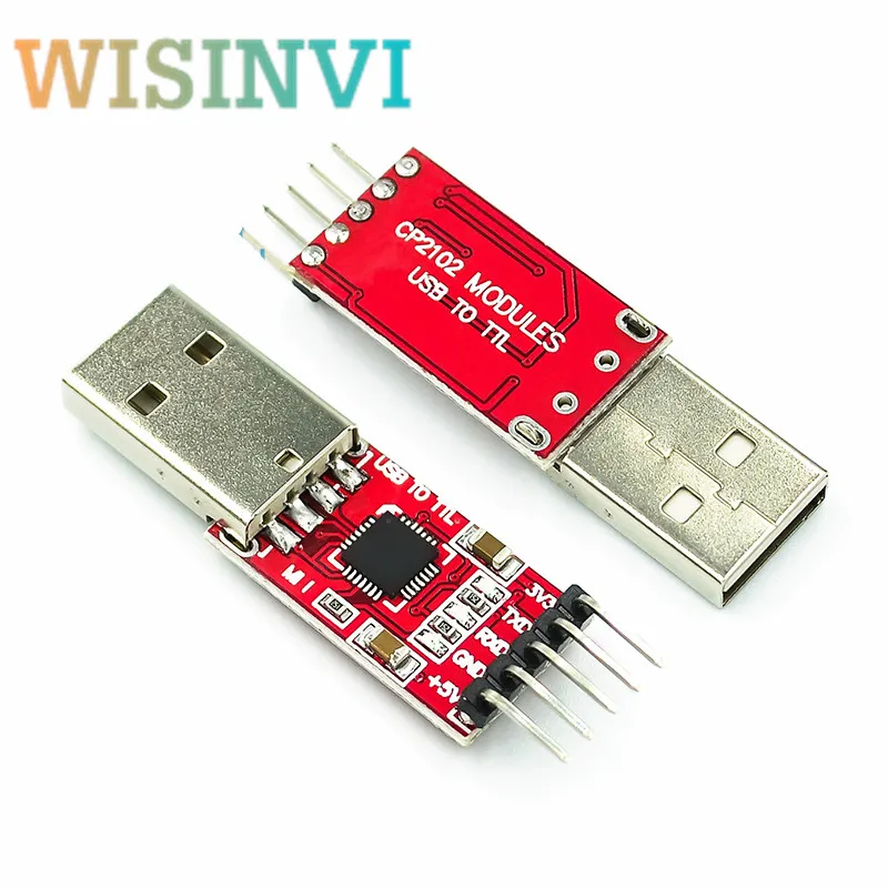 1pcs USB to serial port module CP2102 CH9102 module USB to TTL STC downloader UART