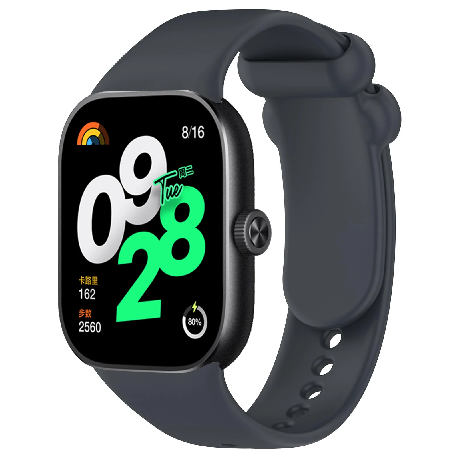 

Official Silicone Band for Redmi watch 4 Strap smart watch accessories correa bracelet Replacement belt for Xiaomi mi band 8 pro