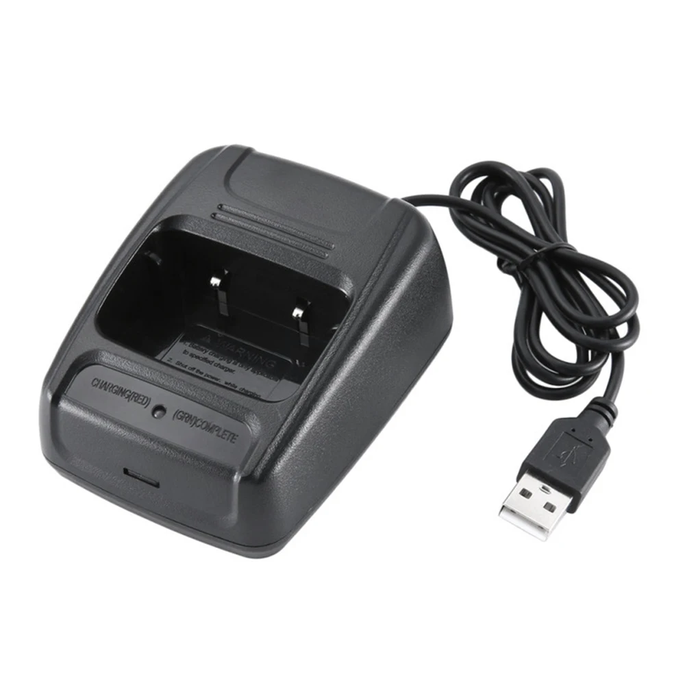 Baofeng Adattatore USB Caricabatteria bidirezionale Radio Walkie Talkie BF-888s USB Charge Dock per Baofeng BF-666s/777s/888s/999s/C1